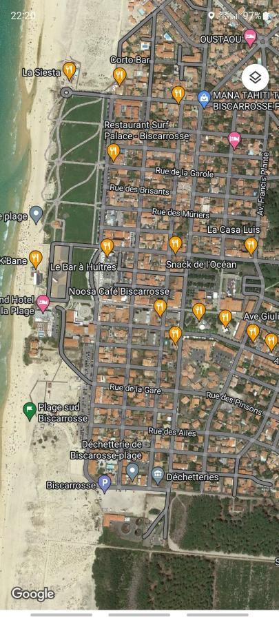 Palm Appart Бискарос-Плаж Екстериор снимка